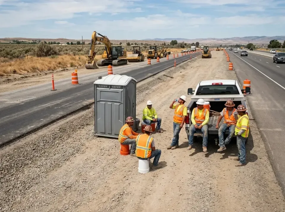 highway-road-construction-crew-007 — frequently asked questions, Porta Potty and Restroom Rentals in Manchester, KY